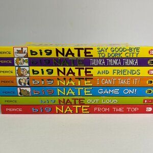 7 Big Nate Books By Lincoln Peirce
